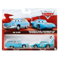 Set 2 masinute metalice Mrs. The King si Dinoco The King Cars 3