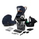 Carucior 3 in 1 Kinderkraft Prime 2 Mink Pro Navy