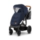 Carucior 3 in 1 Kinderkraft Prime 2 Mink Pro Navy