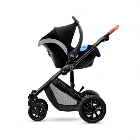 Carucior 3 in 1 Kinderkraft Prime 2 Mink Pro Navy