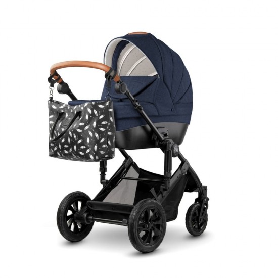 Carucior 3 in 1 Kinderkraft Prime 2 Mink Pro Navy