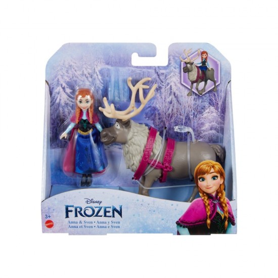 Set papusa Anna si Sven Disney Frozen 