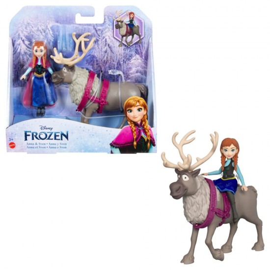 Set papusa Anna si Sven Disney Frozen 