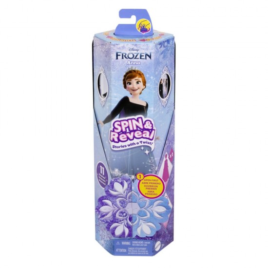 Papusa Anna Disney Frozen Spin and Reveal 