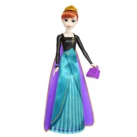 Papusa Anna Disney Frozen Spin and Reveal 