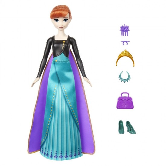 Papusa Anna Disney Frozen Spin and Reveal 