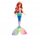 Papusa Disney Princess sirena Ariel culori schimbatoare