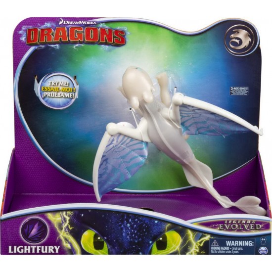 Figurina Dragon Deluxe Furia Luminii seria Legends Evolved