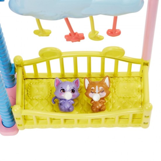 Set de joaca Cresa Enchantimals Baby Best Friends