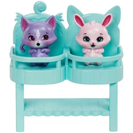 Set de joaca Cresa Enchantimals Baby Best Friends