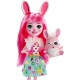 Papusa Enchantimals cu animalut Bree Bunny & Twist