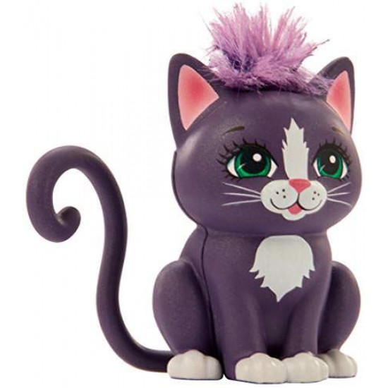 Papusa Enchantimals Mattel Ciesta Cat cu animalut Climber