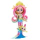 Set de joaca Enchantimals papusa si animalut Radia Rainbow Fish si Flo