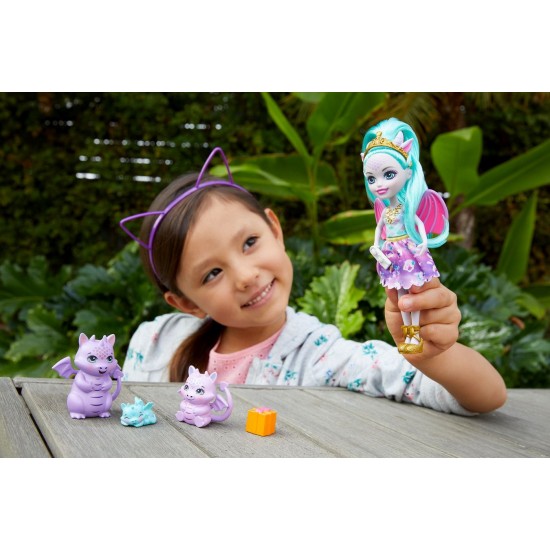 Set de joaca Enchantimals Royal - Familia dragonilor 