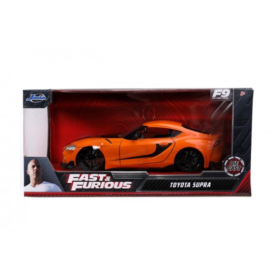 Masinuta metalica Toyota Supra Fast and Furious 2020 scara 1:24