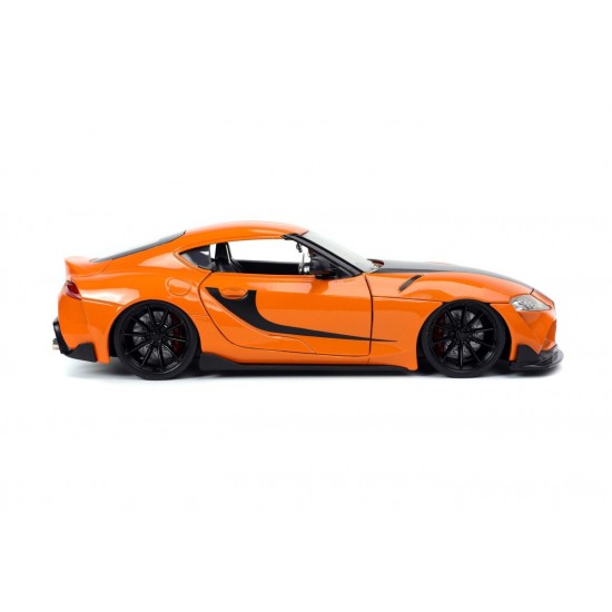 Masinuta metalica Toyota Supra Fast and Furious 2020 scara 1:24