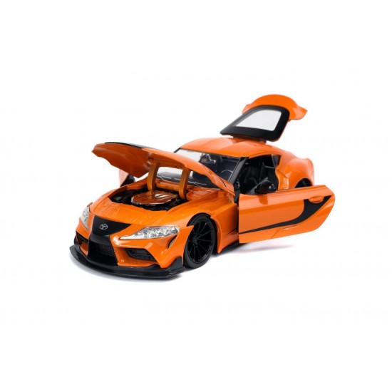 Masinuta metalica Toyota Supra Fast and Furious 2020 scara 1:24