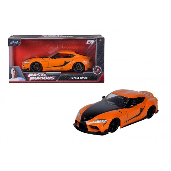 Masinuta metalica Toyota Supra Fast and Furious 2020 scara 1:24