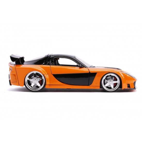 Masinuta metalica Mazda RZ-7 Fast and Furious scara 1:24