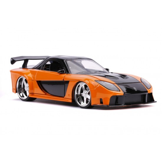 Masinuta metalica Mazda RZ-7 Fast and Furious scara 1:24