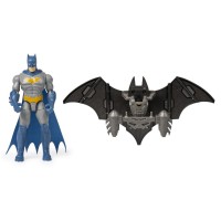 Figurina Batman 10 cm cu mega accesorii pentru lupta