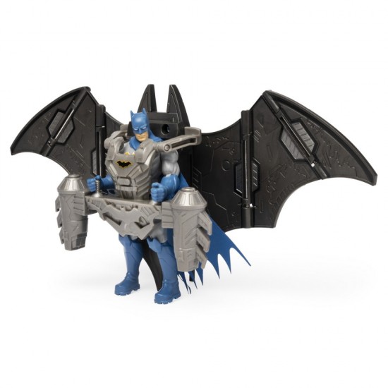 Figurina Batman 10 cm cu mega accesorii pentru lupta