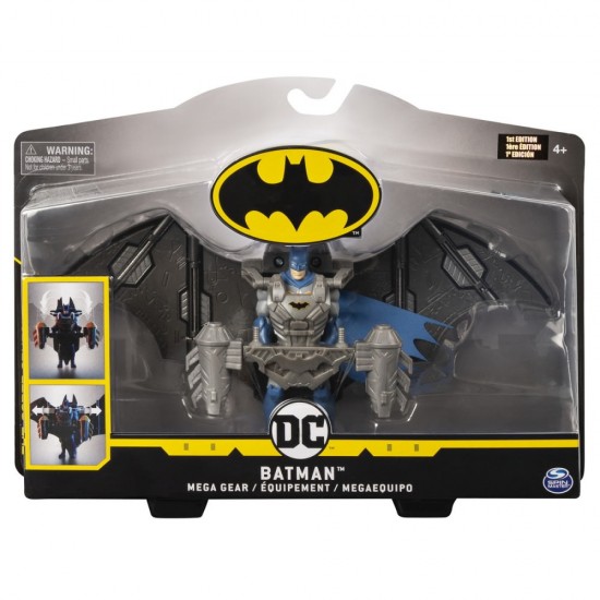 Figurina Batman 10 cm cu mega accesorii pentru lupta