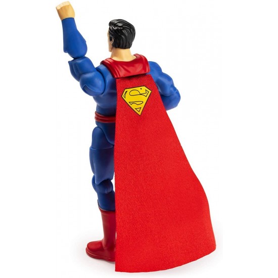 Figurina Superman 10 cm cu accesorii surpriza