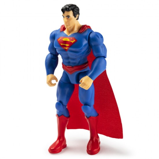 Figurina Superman 10 cm flexibila cu accesorii