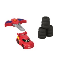 Masinuta rosie scara 1:55 Fisher-Price Batwheels 