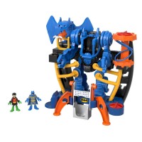 Robot Batman si centru de comanda Fisher-Price Imaginext DC Super Friends 