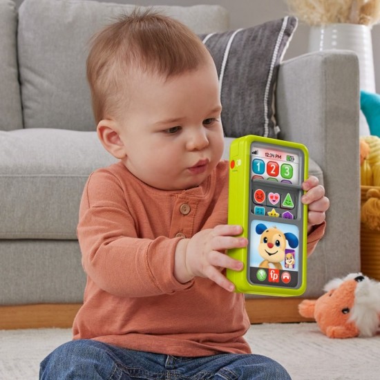 Smartphone 2 in 1 in limba romana Fisher-Price Laugh&Learn