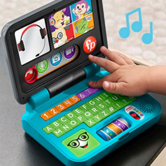 Laptop interactiv in limba romana Laugh&Learn Fisher-Price