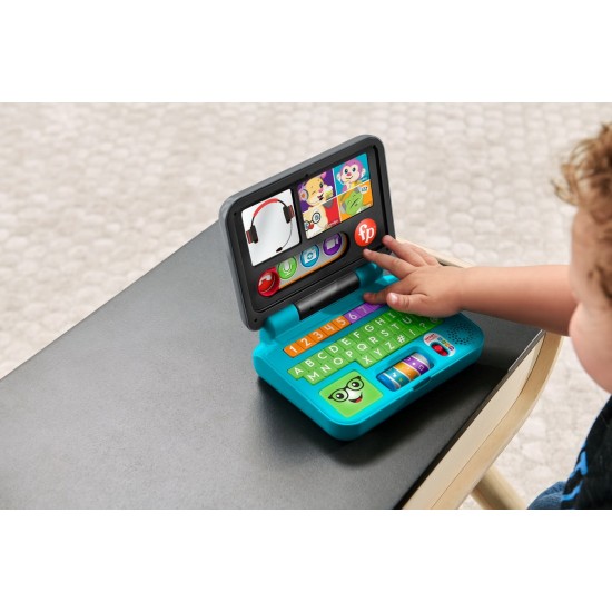 Laptop interactiv in limba romana Laugh&Learn Fisher-Price