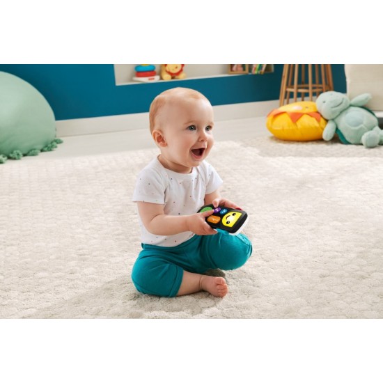 Telecomanda interactiva in limba romana Laugh&Learn Fisher-Price 