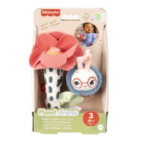 Jucarie plus zornaitoare floare si albinuta Fisher-Price Planet Friends 