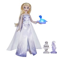 Papusa Frozen 2 Elsa vorbareata si prietenii