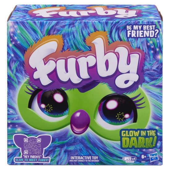 Jucarie de plus interactiva Furby Galaxy Glow in the Dark