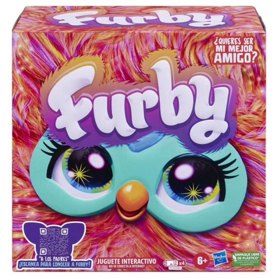 Jucarie de plus interactiva Furby multicolor