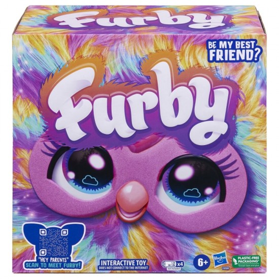 Jucarie de plus interactiva Furby Tie Dye