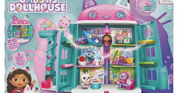 Set de joaca Gabby's Dollhouse - Casa perfecta a papusii Gabby ...
