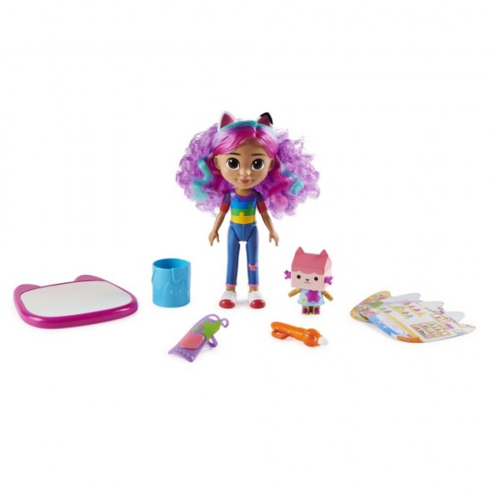 Papusa Gabby cu set de creatie Gabby's Dollhouse 