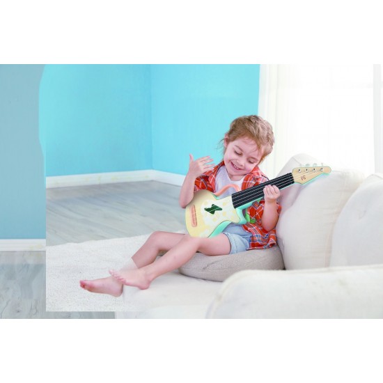 Chitara ukulele pentru copii din lemn Hape