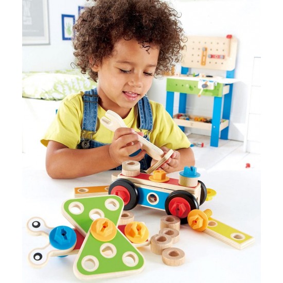 Set constructie Hape 42 piese