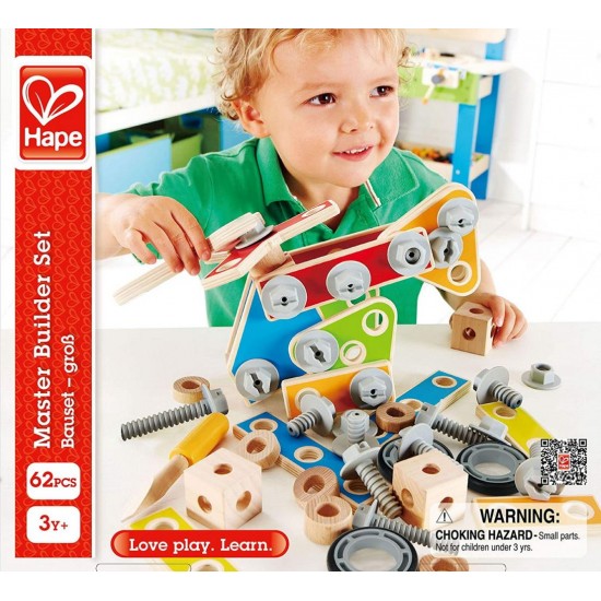 Set constructie Hape 62 piese