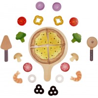 Set de joaca din lemn Hape - Pizza perfecta