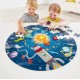 Puzzle sistemul solar 100 piese Hape