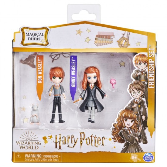 Set 2 figurine Harry Potter - Ron si Ginny Weasley