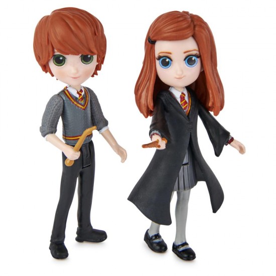 Set 2 figurine Harry Potter - Ron si Ginny Weasley