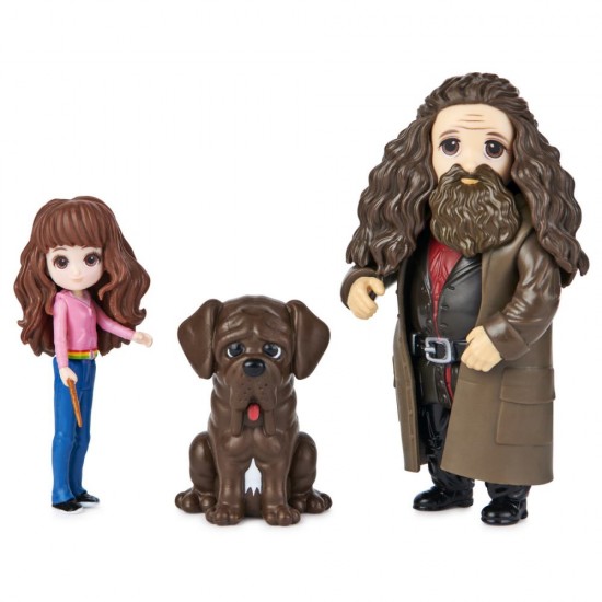 Set 2 figurine Harry Potter - Rubeus Hagrid si Hermione Granger